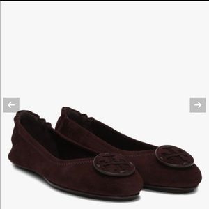 Tory Burch Minnie travel ballet flats. 8.5.